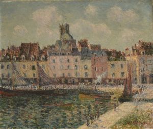 Le Quai Duquesne à Dieppe