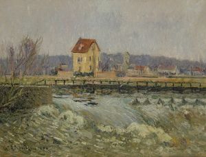Barrage à Pontoise,