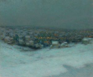 Neige Au Clair De Lune