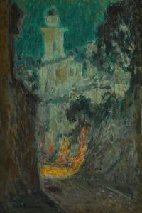 La rue au Clair de Lune, Villefranche-sur-mer