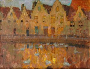 Houses In Bruges