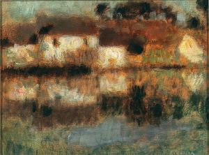 Les Maisons sur l’eau, Berneval ou le Canal – clair de lune