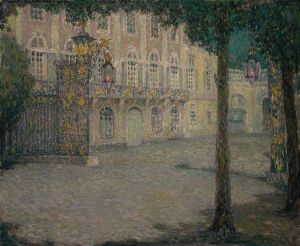 La Place de la Carrière au clair de lune, Nancy
