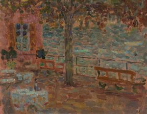 Le café au bord du lac