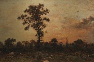 Edge of the Forest, Sun Setting