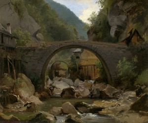 Mountain Stream in the Auvergne