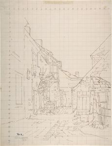An Alleyway between Houses