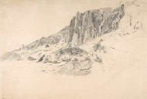 Cliffs of Malbec at Mont-Dore, the Auvergne