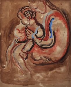 Untitled [Mother and child]