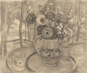 Jug of flowers