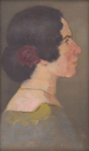 Study for the Portrait of the Artist Jonášová