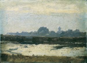 Blick auf eine Stadt