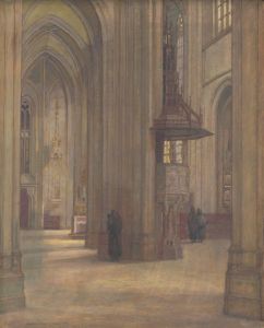 Interior of St. Elisabeth Cathedral
