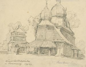 Russian Wooden Church