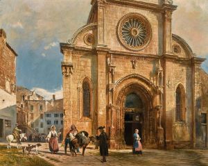 The Cathedral Of St James In Sebenico
