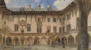 Courtyard of Krakow University