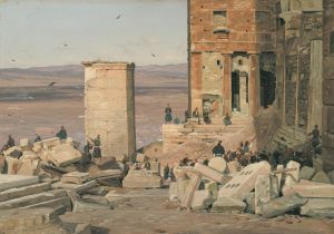 Greeks Working in the ruins of the Acropolis