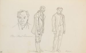 Tre figurstudier