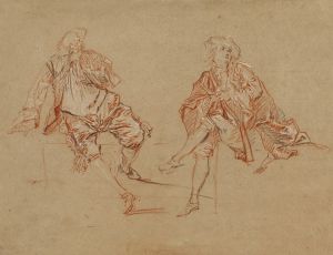 Two Seated Men