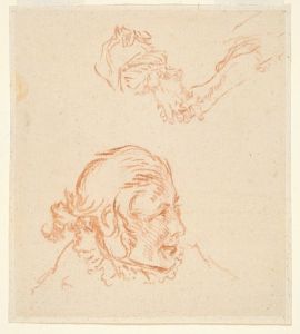 Portrait of an Actor and Study of Hands
