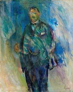 Man In A Frock Coat, Presumed To Be The Artist henrik Lund