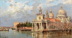 Venice, Santa Maria della Salute with Old Dogana