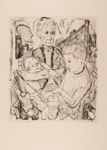 Family Scene , plate 2 from the portfolio ‘Faces’