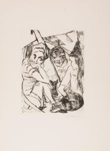 First Illustration for Chapter 1, from the portfolio ‘The Duchess’