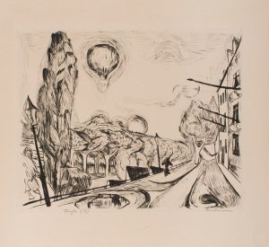 Landscape with Balloon, plate 14 from the portfolio ‘Faces’