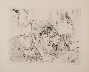 Lovers I, plate 4 from the portfolio ‘Faces’