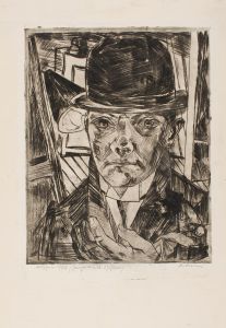 Self-Portrait in Bowler Hat