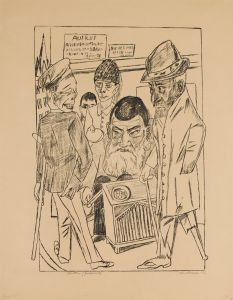 The Beggars, plate 7 from the series ‘Trip to Berlin 1922’