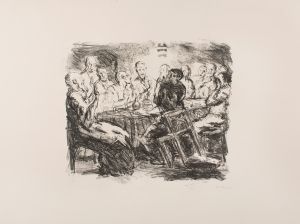 The Last Supper, plate 5 from the portfolio ‘Six Lithographs to the New Testament’