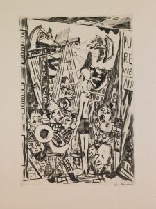 The Tall Man, plate 5 from the portfolio ‘Annual Fair’