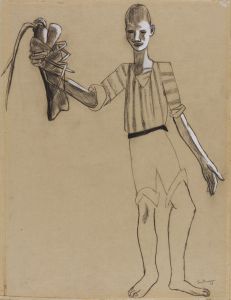Boy with Lobster