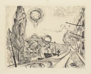 Landscape with Balloon