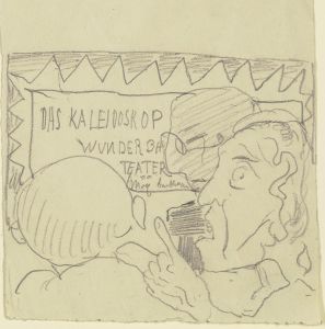 THE KALEIDOSKOP WUNDERBAR TEATER by Max Beckmann