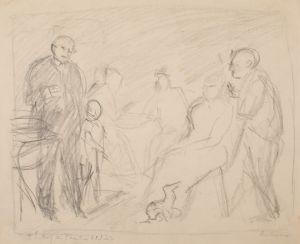 Second Sketch for Zech Family Portrait