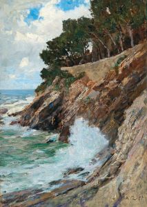 Scene On The Nervi Coast