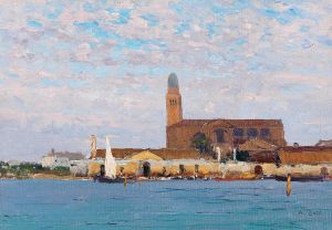 A view of the cathedral in Chioggia