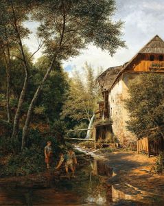 An Old Mill above Pörtschach
