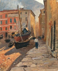 A harbour on the Riviera