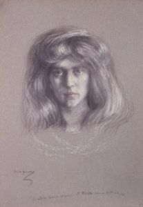 Natalie with Flowing Hair