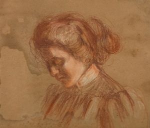 Red Crayon Study