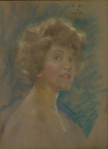 Self-Portrait in Light Tones