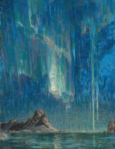 Northern Lights. Study from North Norway