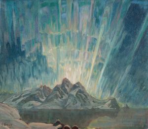 Northern Lights.Study from North Norway