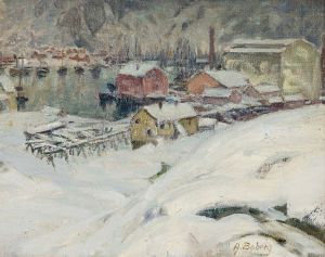 Overcast Weather. Study from North Norway