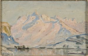 The Sun over Lofoten. Study