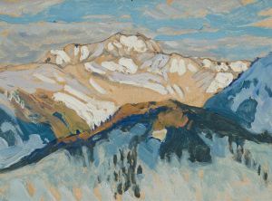 Mountains. Study from Switzerland